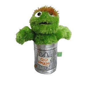 Gund 2019 Sesame Street Oscar the Grouch Plush Stuffed Doll 10" Huggable Lovey